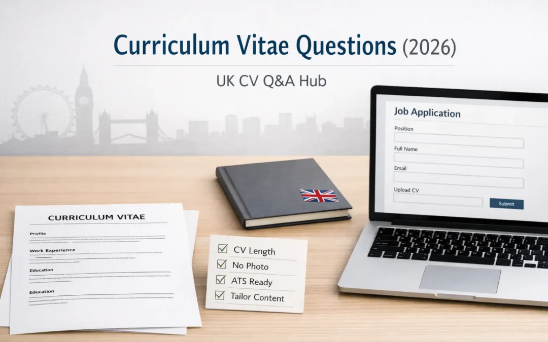 Curriculum Vitae Questions: 25 Essential Answers for UK Jobseekers (2026 Update)