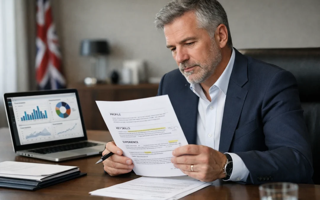 Director CV (UK): examples, keywords and achievement-led structure